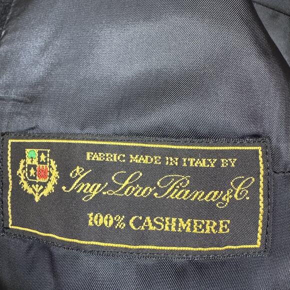 Brooks Brothers Loro Piana Women’s 12 Cashmere Blazer Black - Picture 14 of 16